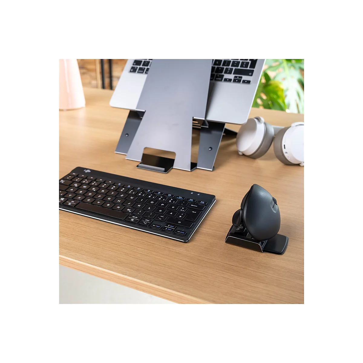 R-Go Ergonomische Maus Twister - Vertikale Maus - ergonomisch - rechts- und linkshändig - optisch - 3 Tasten