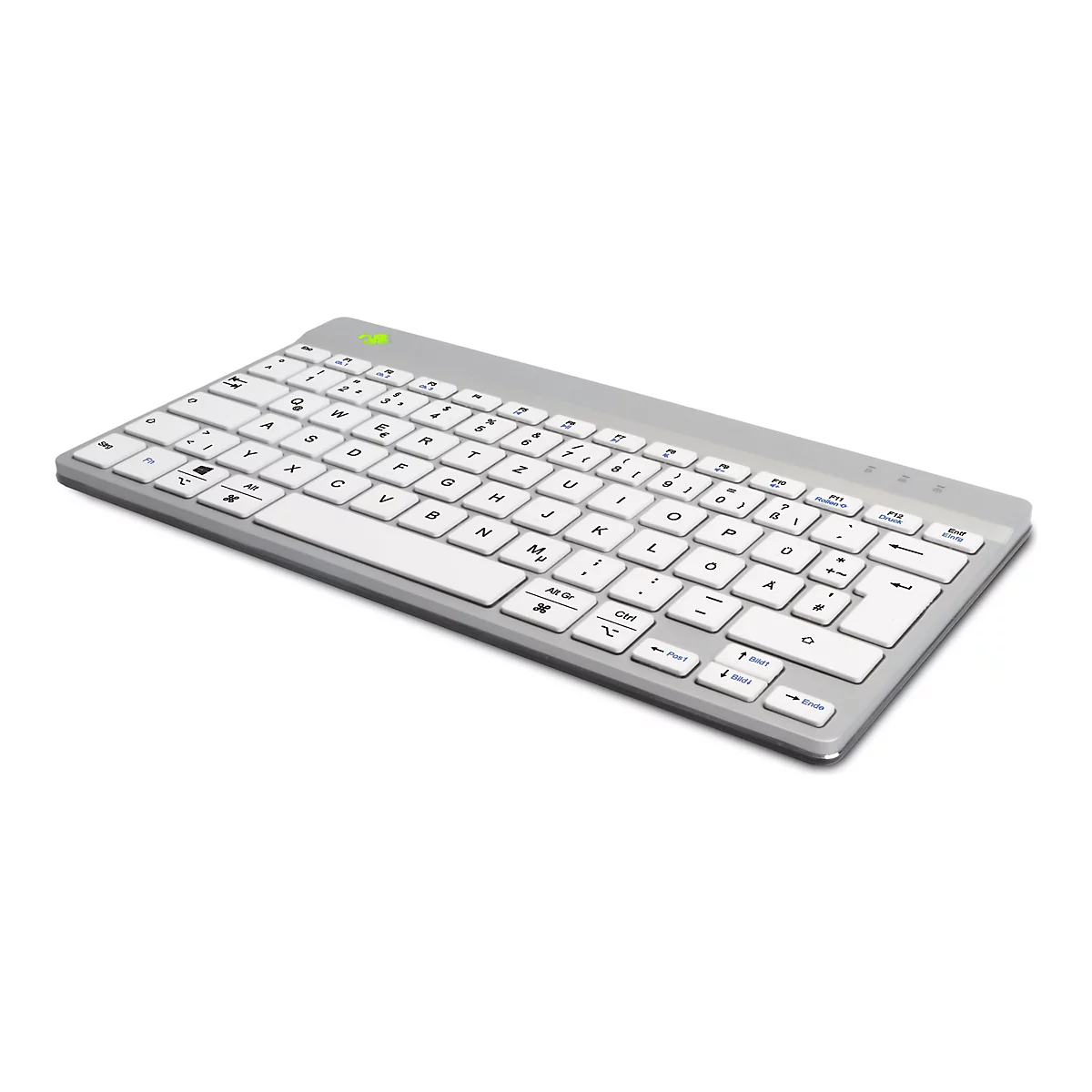 R-Go Ergonomische Tastatur Compact break - Tastatur - kabellos - Bluetooth 5.0 - QWERTZ - Deutsch