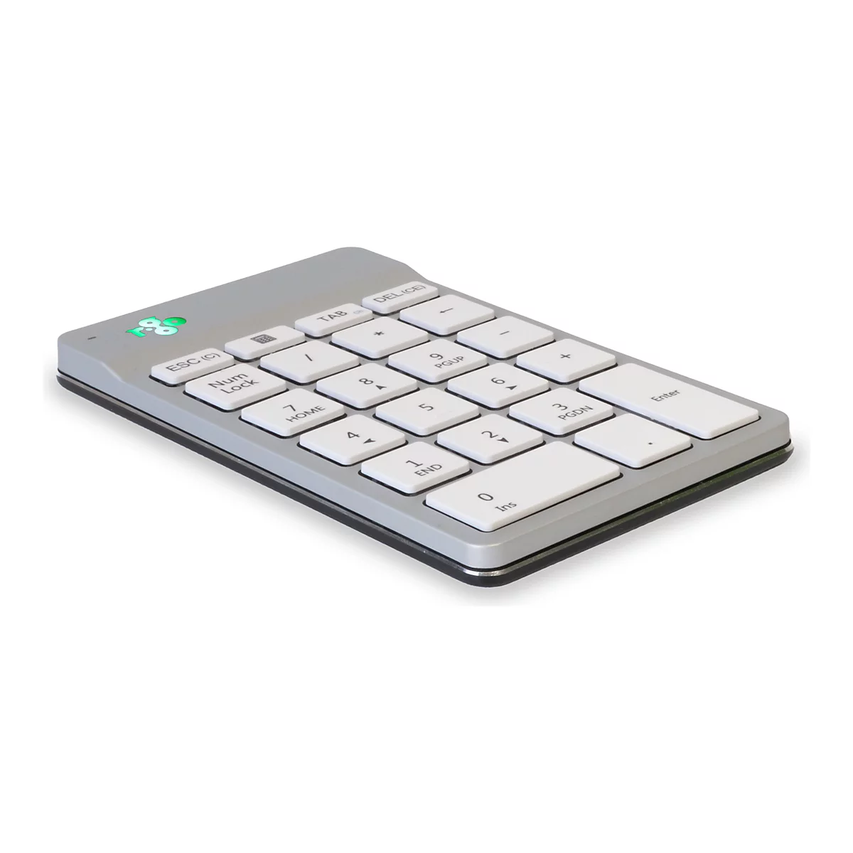 R Go Nummernblock Compact break - Tastenfeld - kabellos - Bluetooth 5.0 - weiß