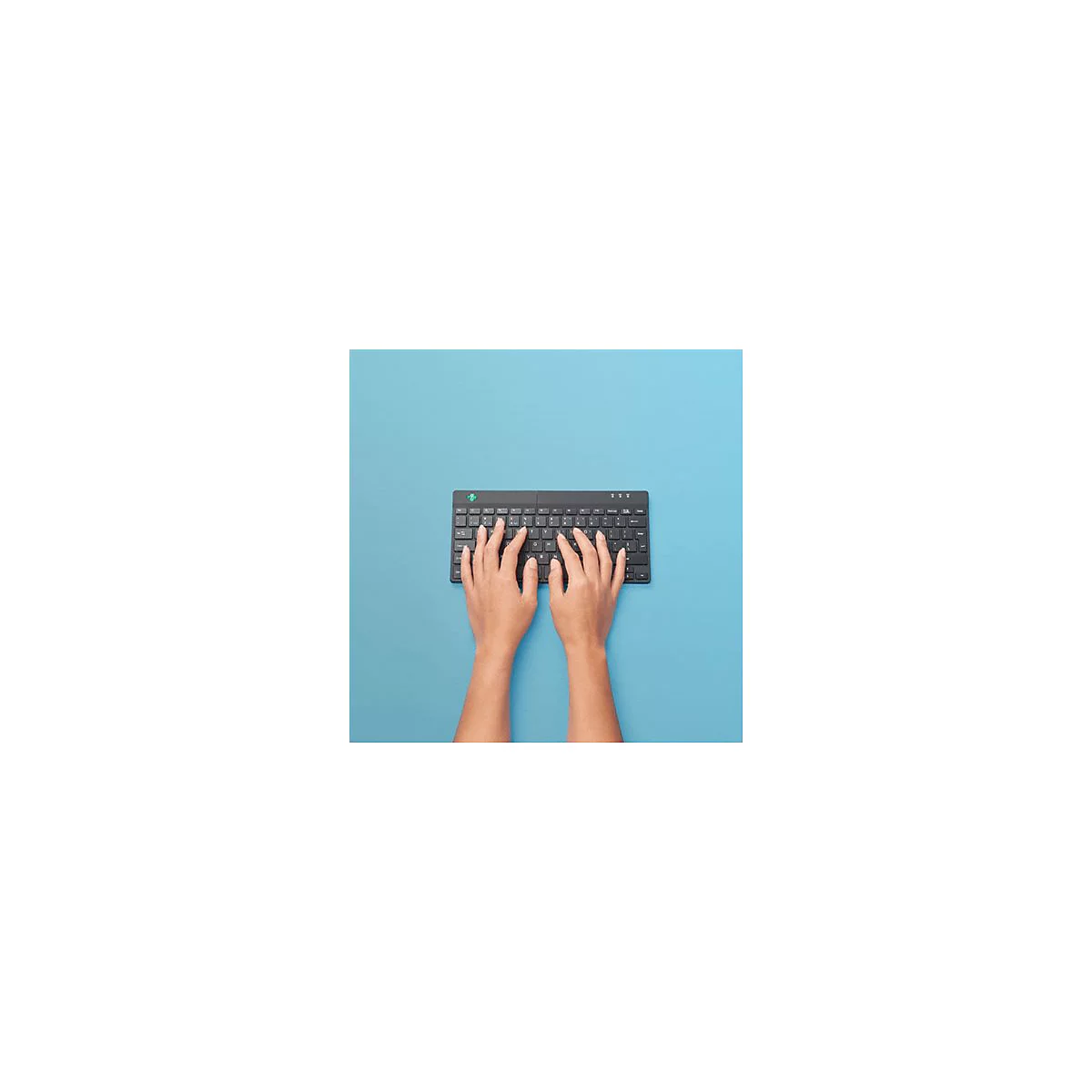 R-Go Split Clavier Ergonomique, QWERTY (US), noir, filaire - clavier - QWERTY - US - noir