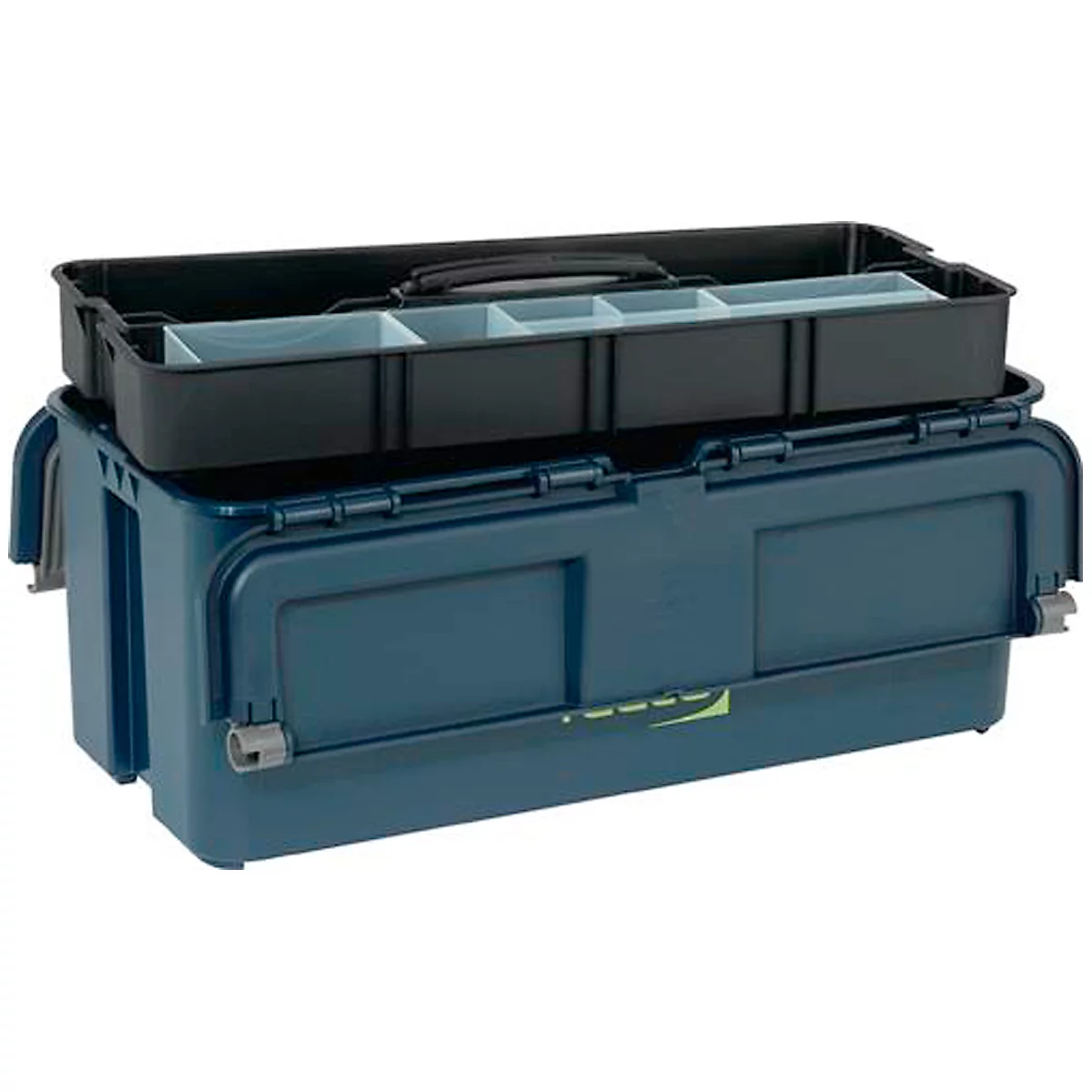 Raaco Compact 20 gereedschapskoffer, 6 vakken, B 474 x D 239 x H 190 mm, polypropeen, blauw