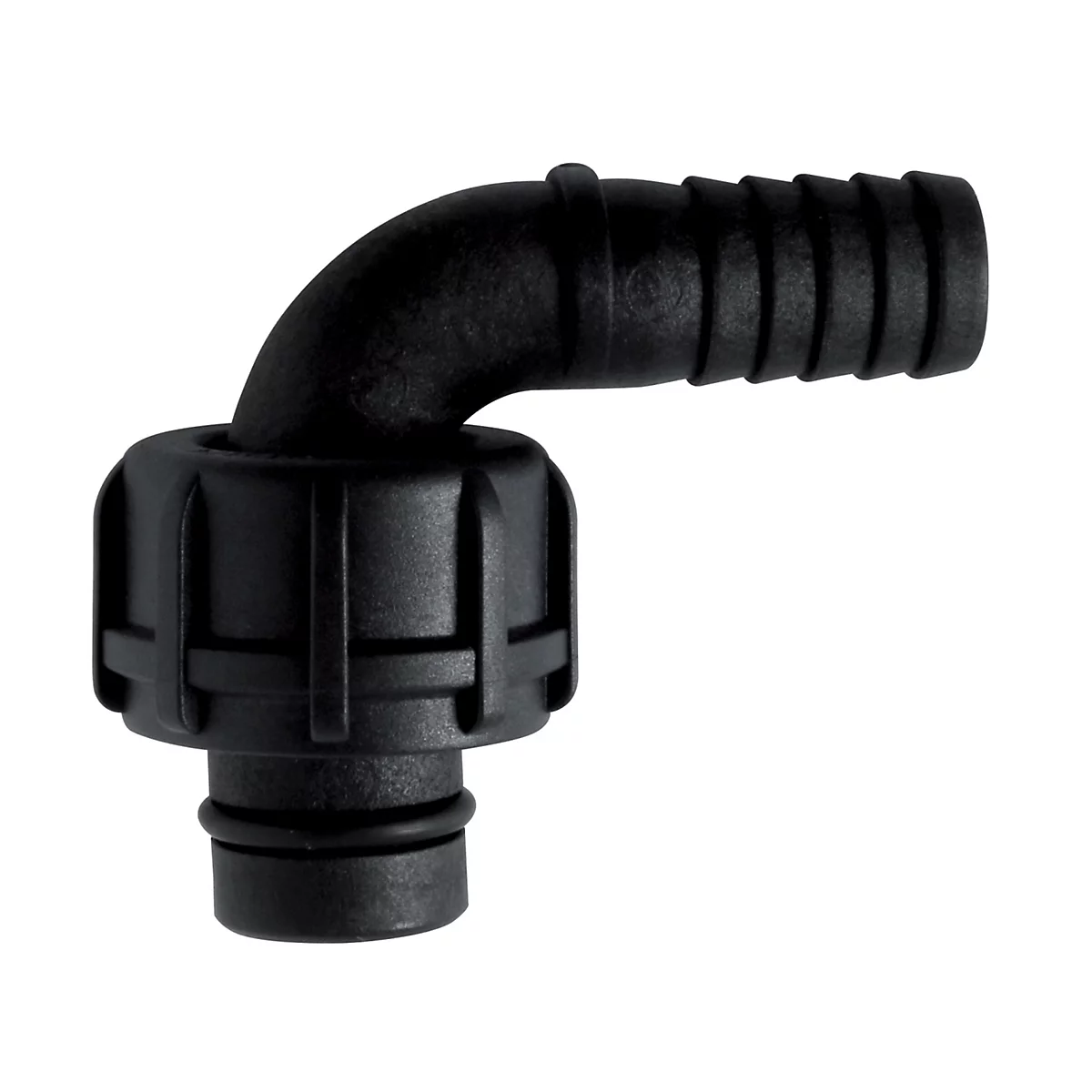 Raccord de tuyau pour pompes électriques CEMO Cematic Blue, DN 19, angle de 90