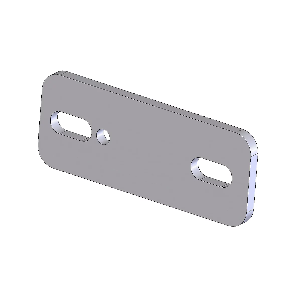 Raccord pour caillebotis d'appui en alu