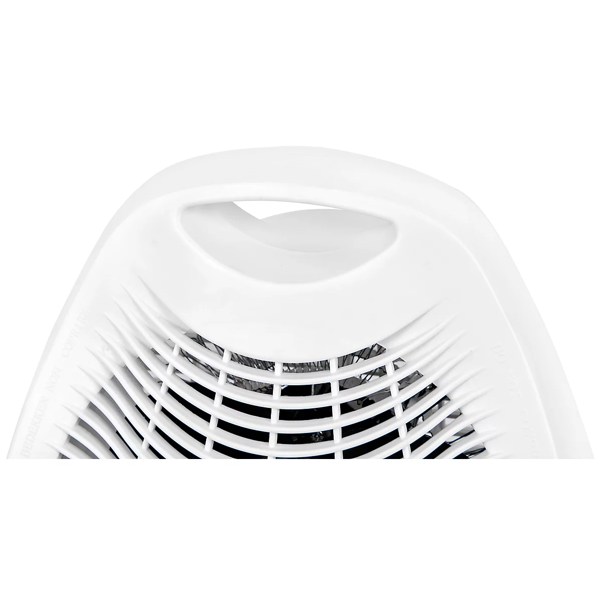 Radiateur soufflant exquisit HL 32025 we, 1000/2000 W, 2 vitesses, poignée de transport, L 215 x P 130 x H 260 mm, blanc