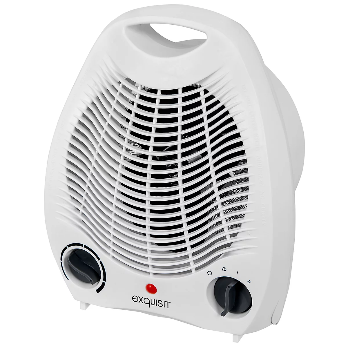 Radiateur soufflant exquisit HL 32025 we, 1000/2000 W, 2 vitesses, poignée de transport, L 215 x P 130 x H 260 mm, blanc