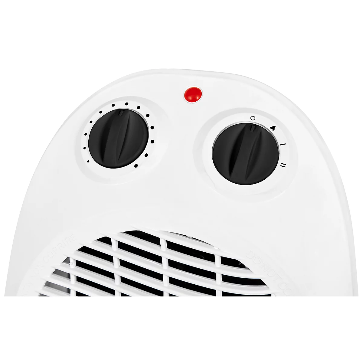 Radiateur soufflant exquisit HL 32027 we, 1000/2000 W, 2 vitesses, oscillation 90°, poignée de transport, L 220 x P 180 x H 295 mm, blanc