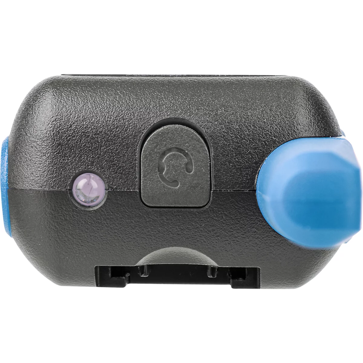 Radio DECROSS DC63, Twin EU, jusqu'à 8 km, lampe de poche intégrée, 16 canaux, bleu