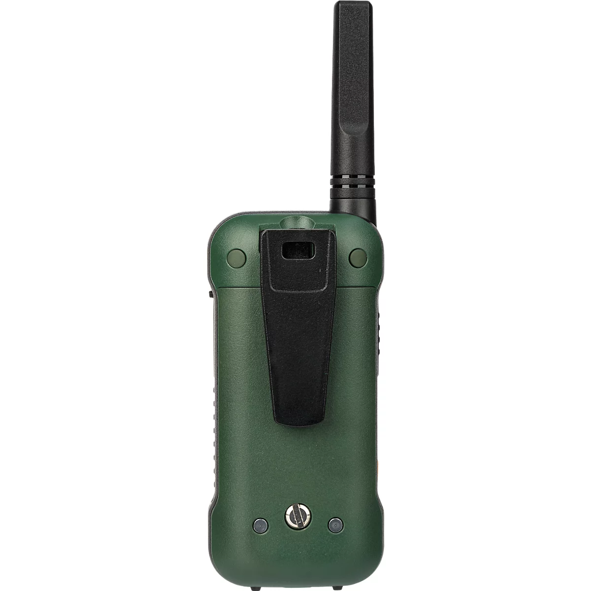 Radio DECROSS DC93, Twin EU, 16 kanalen, tot 10 km, geïntegreerde zaklamp, IP67, donkergroen