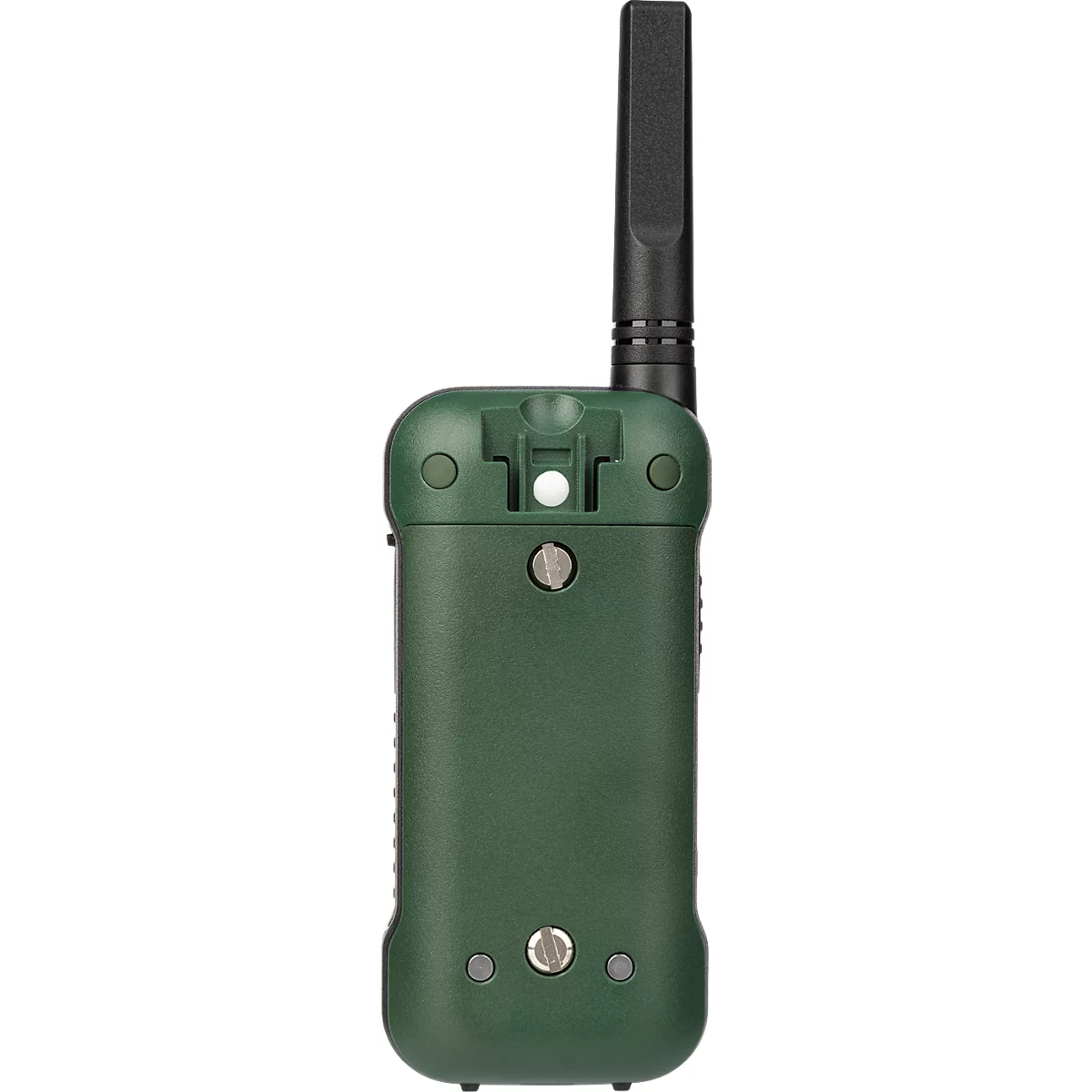 Radio DECROSS DC93, Twin EU, 16 kanalen, tot 10 km, geïntegreerde zaklamp, IP67, donkergroen