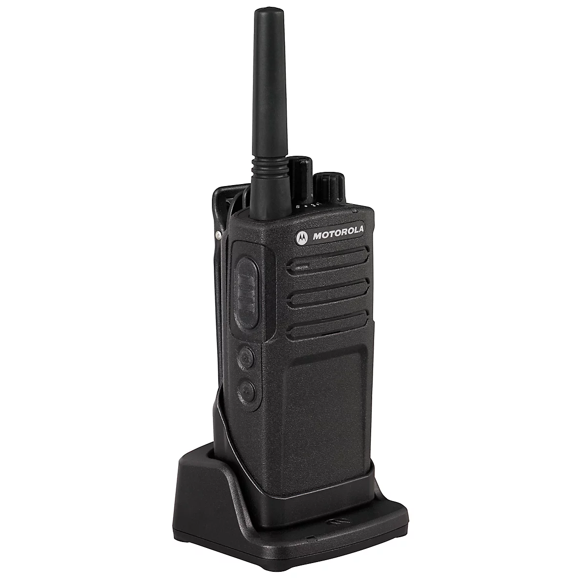 Radio PMR Motorola XT420, sans licence, communication bidirectionnelle, 8 canaux, jusqu'à 9 km, jusqu'à 20 h, sans écran LC, IP55, noir
