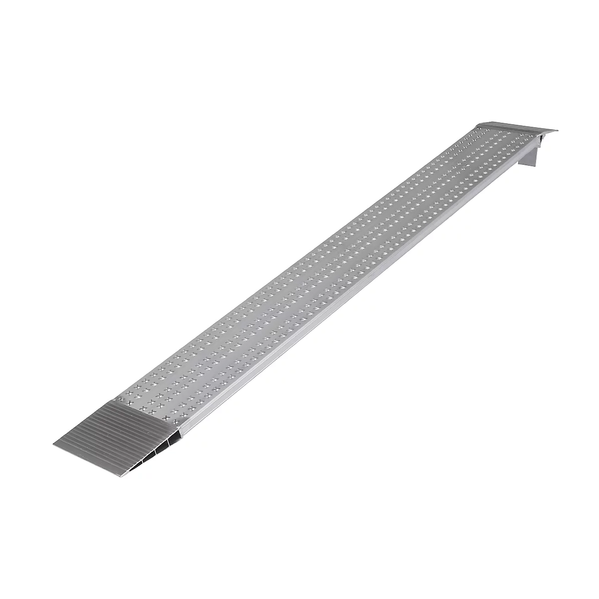 Raíl de carga de aluminio, ancho 300 mm, largo 3000 mm, 16 kg