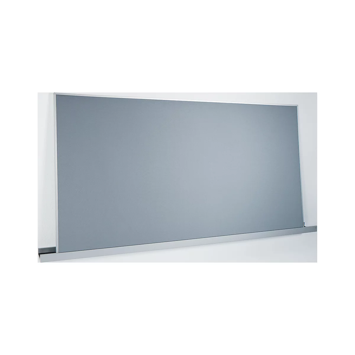 Rail mural pour tableau de planification Sigel Business, L 2000 mm, format paysage, aluminium, accessoires de montage inclus