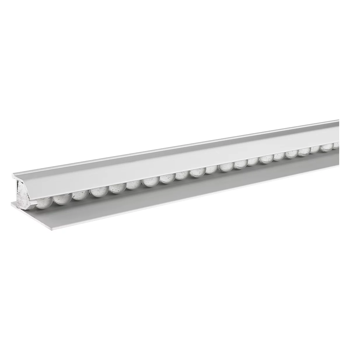 Rail pour insérer des documents magnetoplan « Catch Ball », aluminium, 500 mm