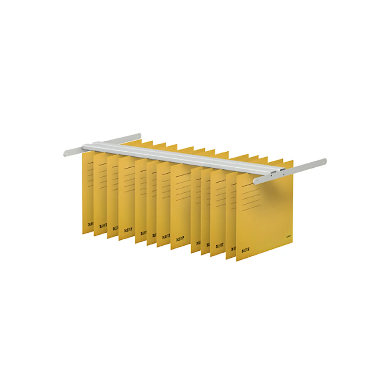 Rails de suspension de dossiers, pour rayonnage modulaire 500 T PROGRESS, l. 750 x P 400 mm
