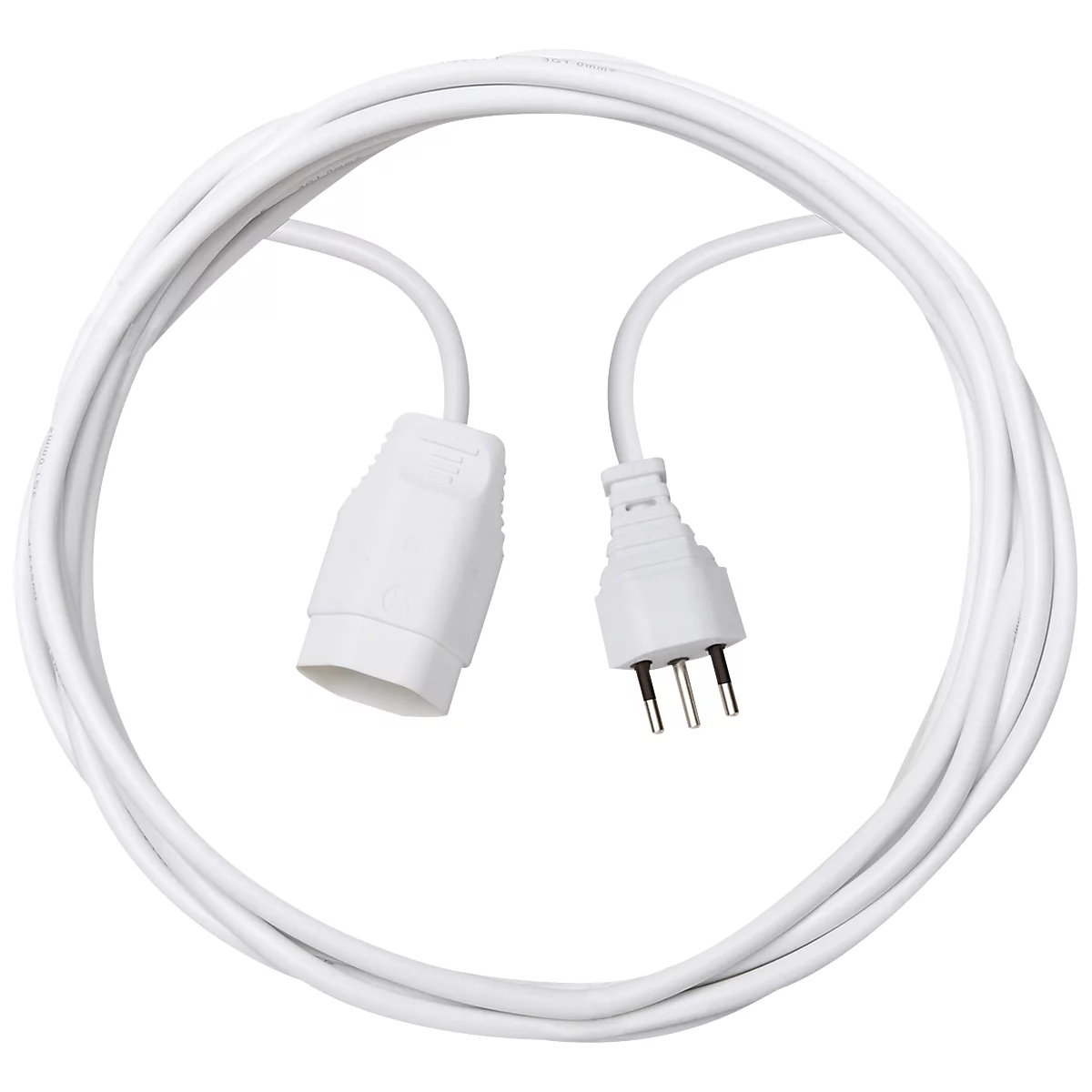 Rallonge brennenstuhl® type H05VV-F 3G1,0, IP20, longueur 3 m, plastique, blanc