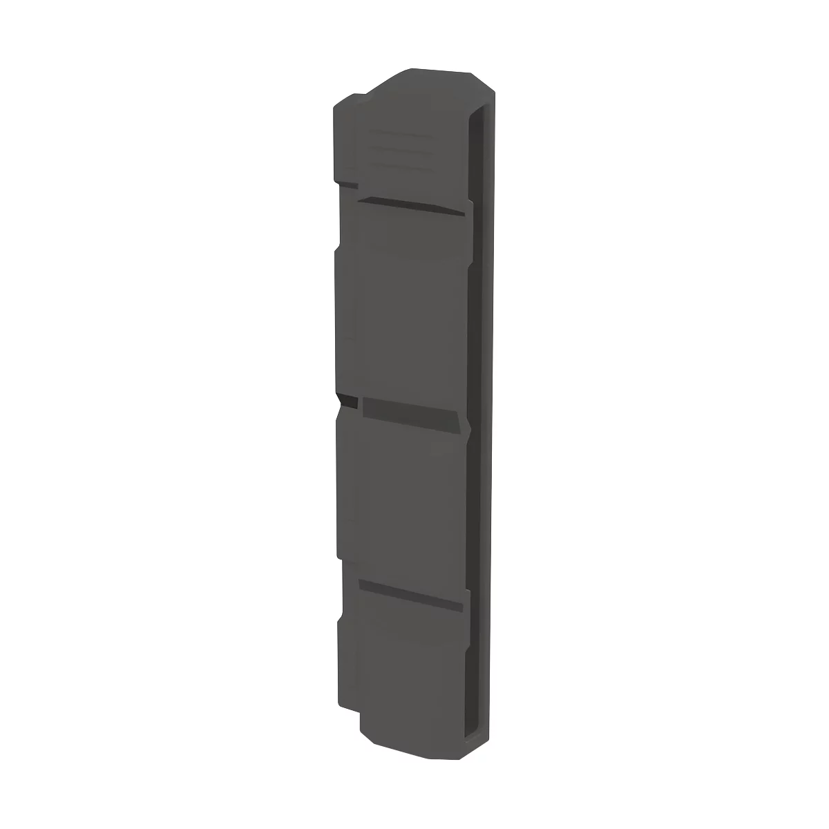 Rallonge pour protection des colonnes en plastique, 200 mm, polyéthylène, l. 200 x H 1100 mm