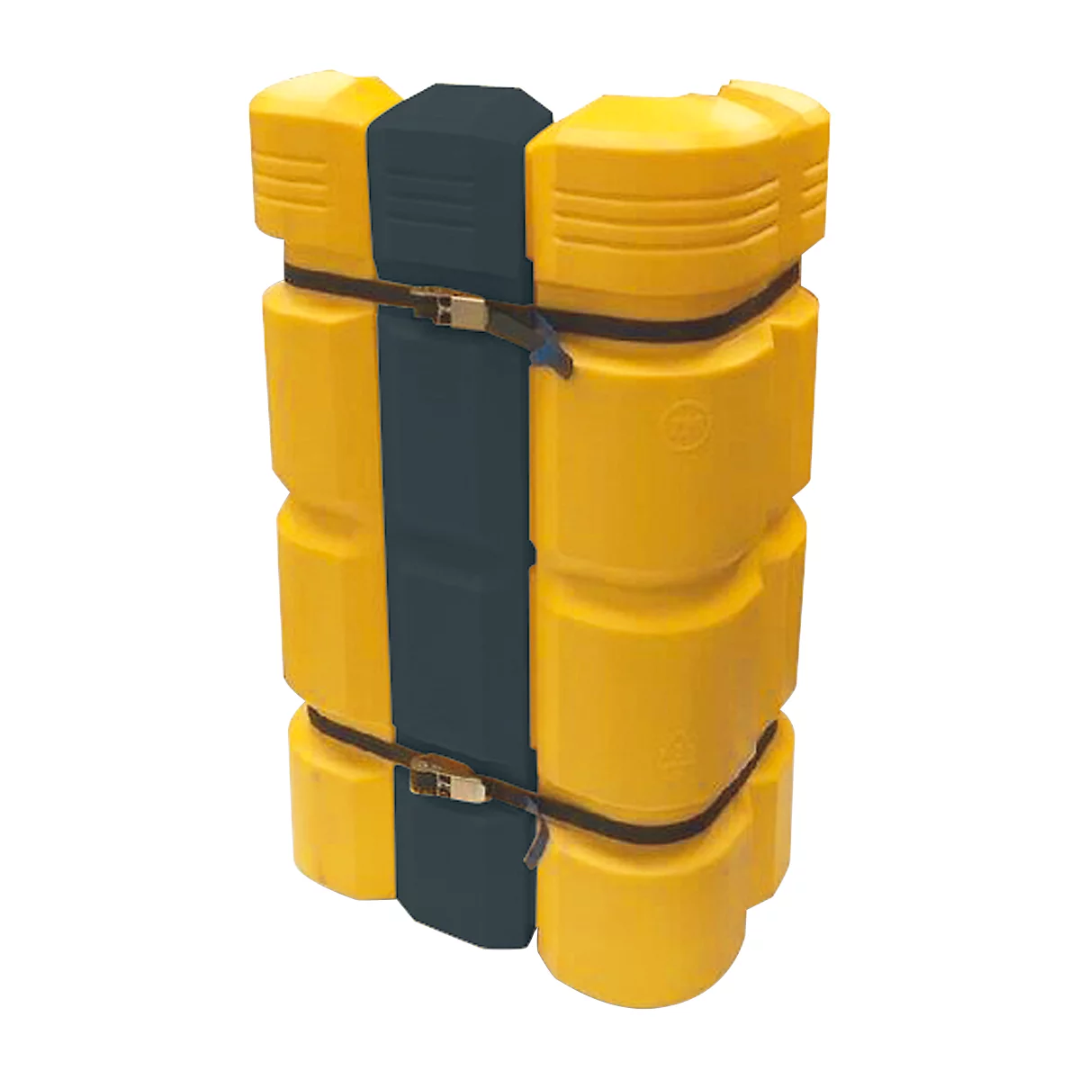 Rallonge pour protection des colonnes en plastique, 200 mm, polyéthylène, l. 200 x H 1100 mm
