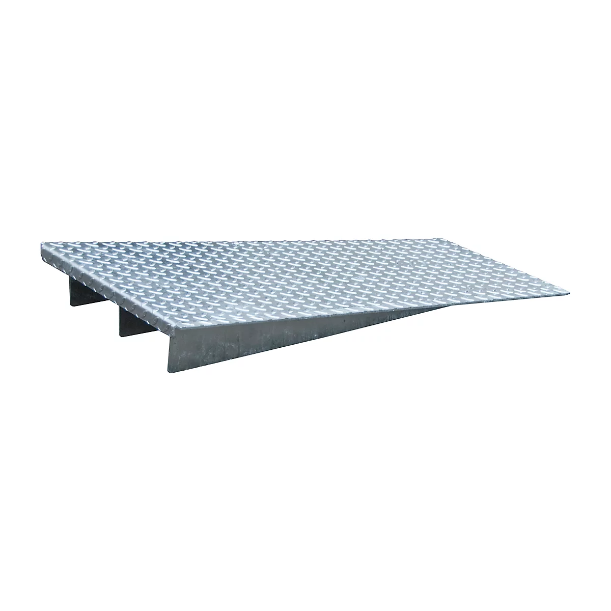 Rampe de chargement type AR 121, galvanisé, L 500 x l 1120 x H 123 mm