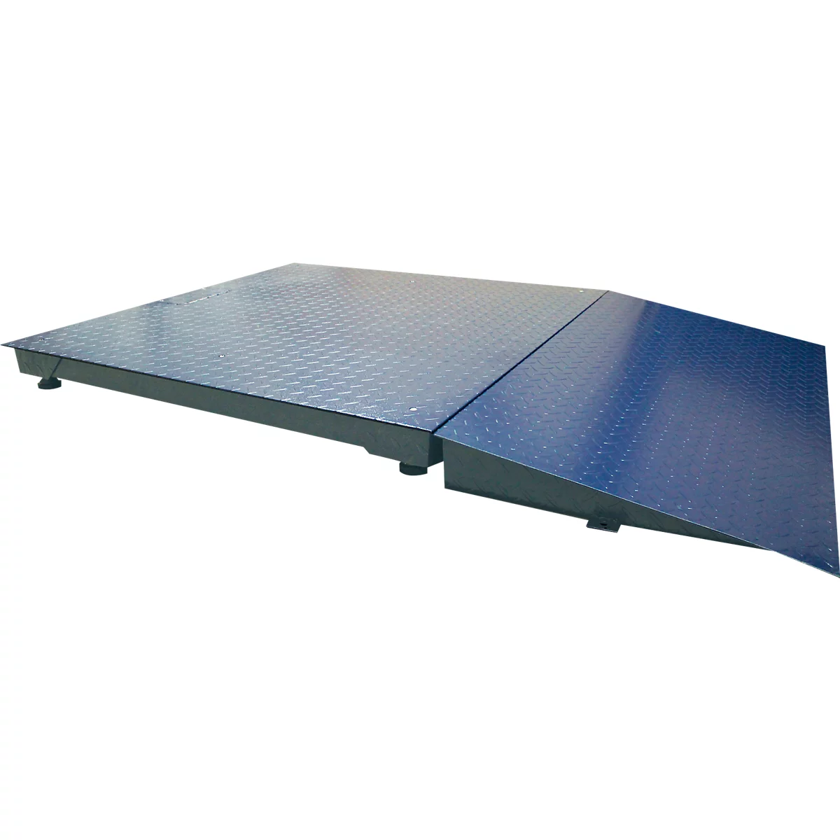 Rampe en acier Adam PT 10R, pour pont de pesée PT-112/PT-312, L 635 x P 1200 x H 115 mm, bleu