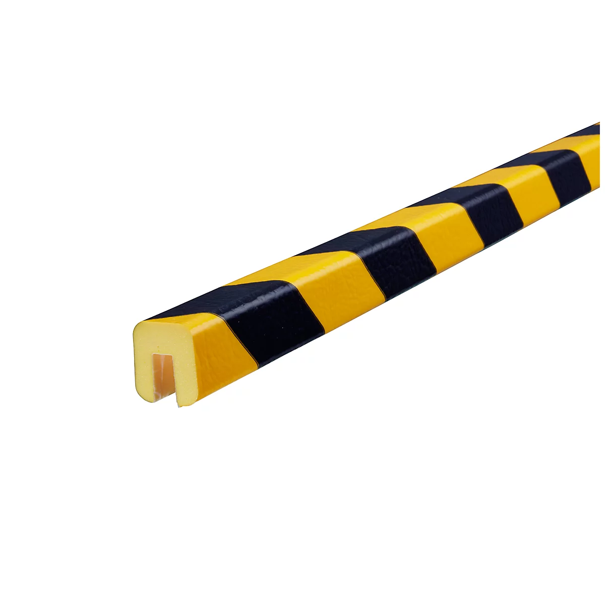 Randbeschermprofiel type G, m1, geel/zwart