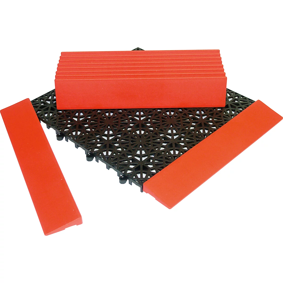 Randen voor vloerrooster Yoga Rost®, rood, 10 stuks