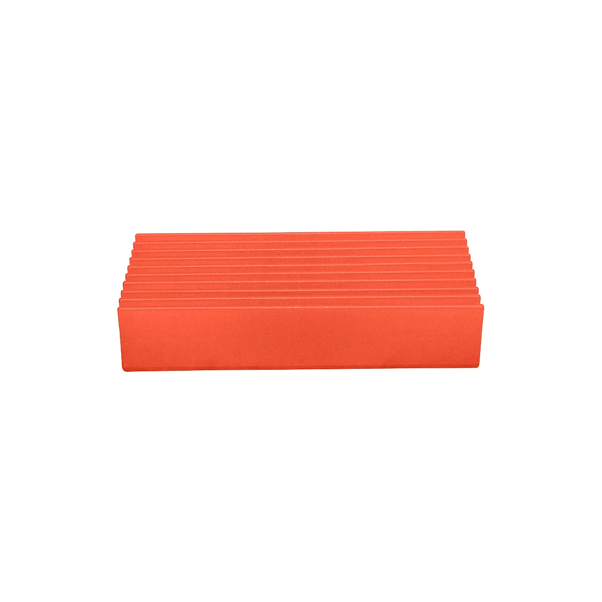 Randen voor vloerrooster Yoga Rost®, rood, 10 stuks