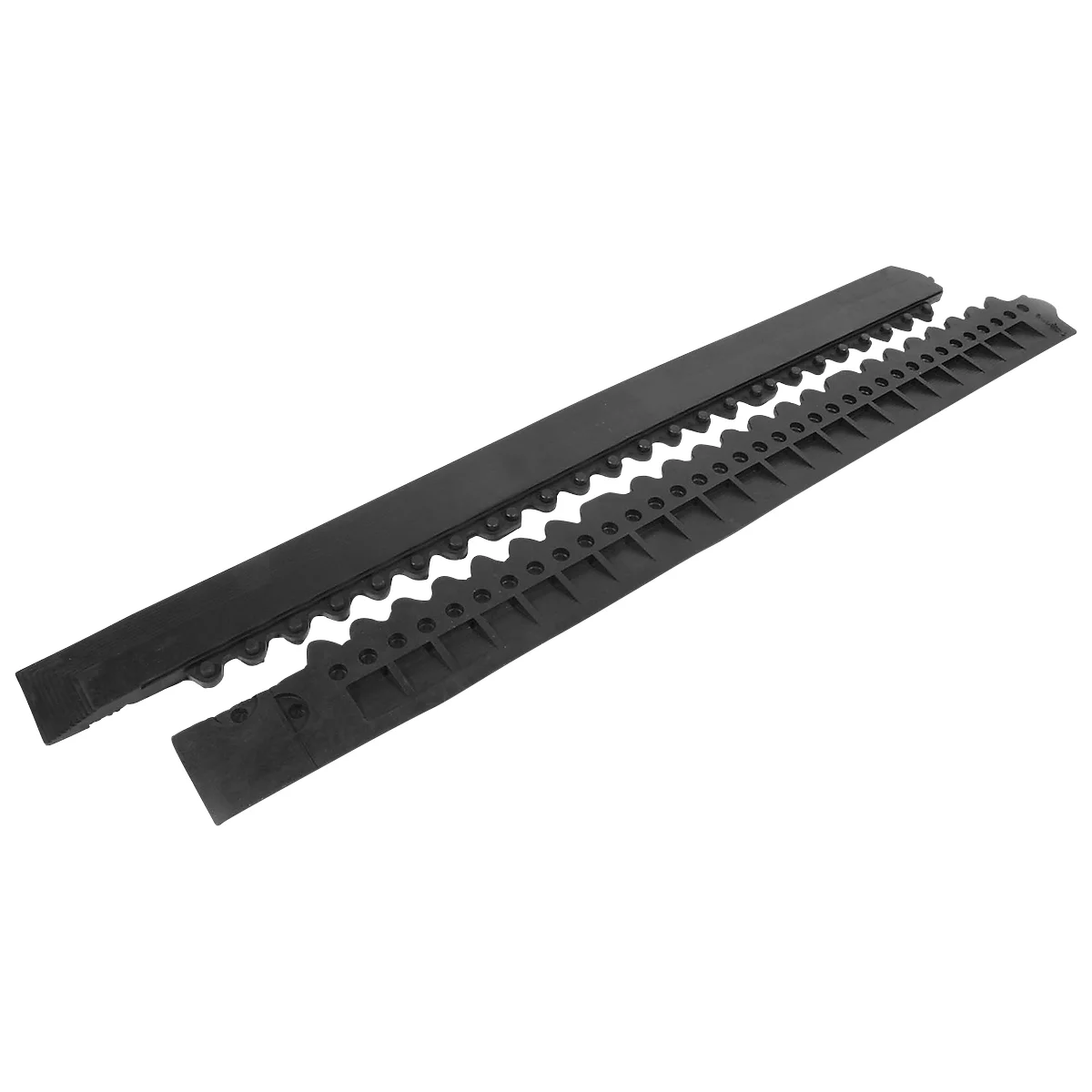 Randleiste mit Verbinder, schwarz