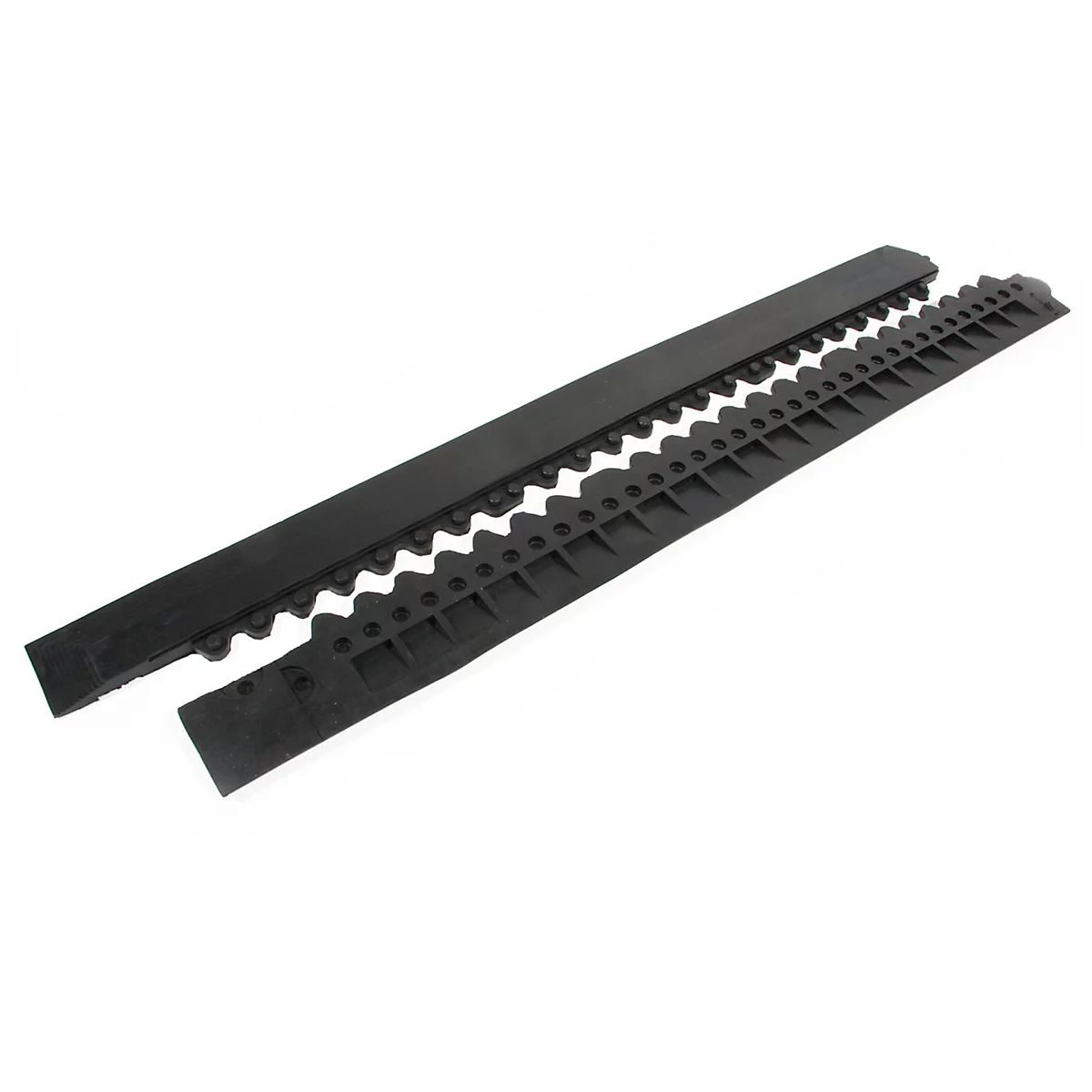 Randleiste ohne Verbinder, schwarz