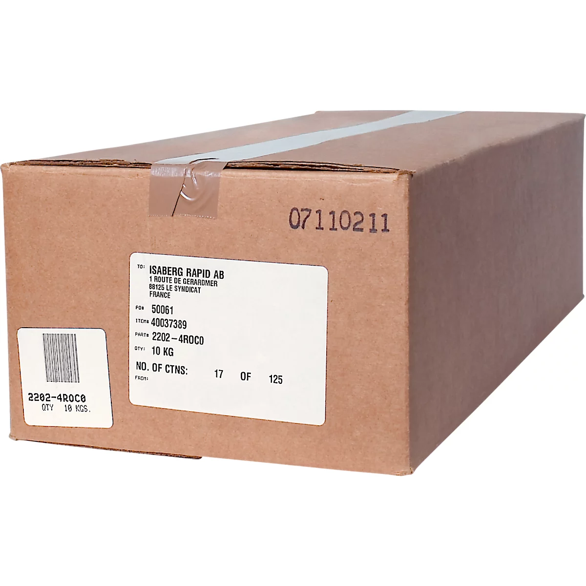 Rapid 12 mm PAC lijmsticks, 12 x 190 mm, crème, 10 kg