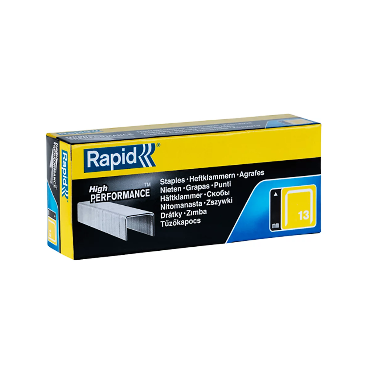 Rapid nietjes, 13/6 mm, staal, 5000 st.