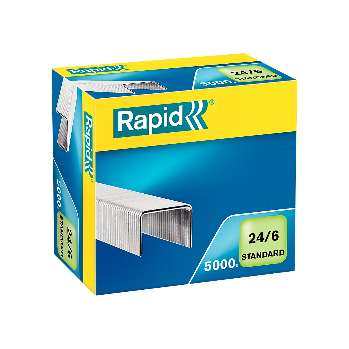 Rapid nietjes 24/6 mm, 5000 st