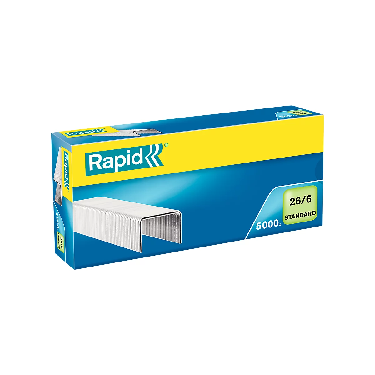 Rapid nietjes 26/6 mm, 5000 st