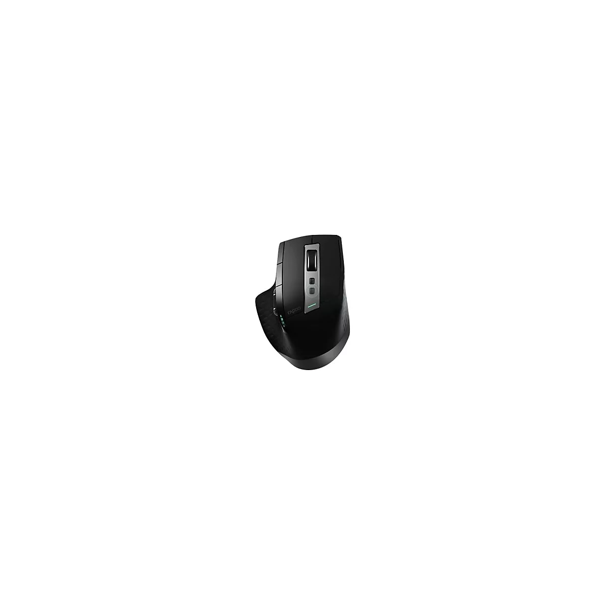Rapoo 9900M - Tastatur-und-Maus-Set - kabellos - 2.4 GHz, Bluetooth 4.0, Bluetooth 3.0 - Niederländisch - Schwarz