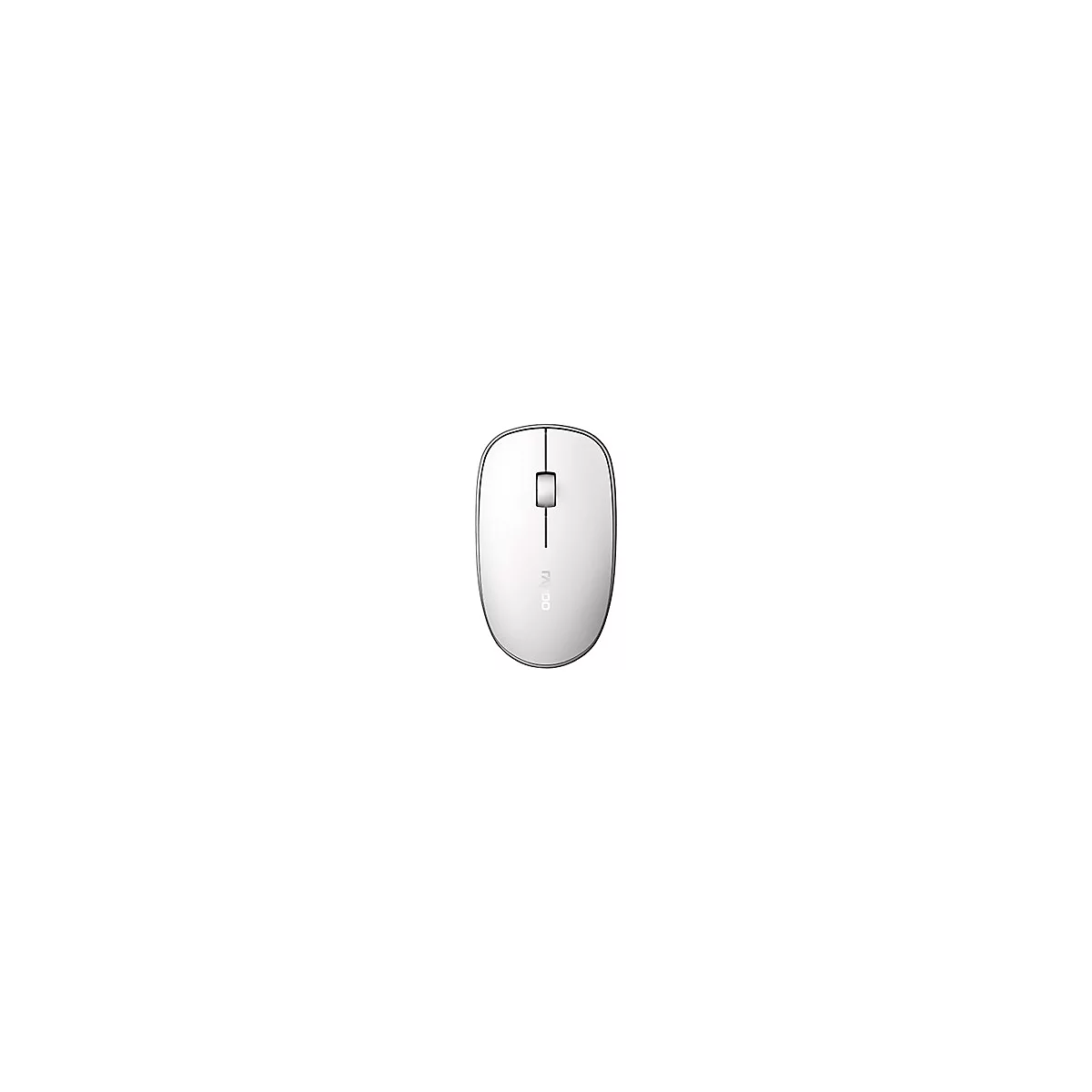 Rapoo M200 - Maus - optisch - 3 Tasten - kabellos - 2.4 GHz, Bluetooth 4.0, Bluetooth 3.0