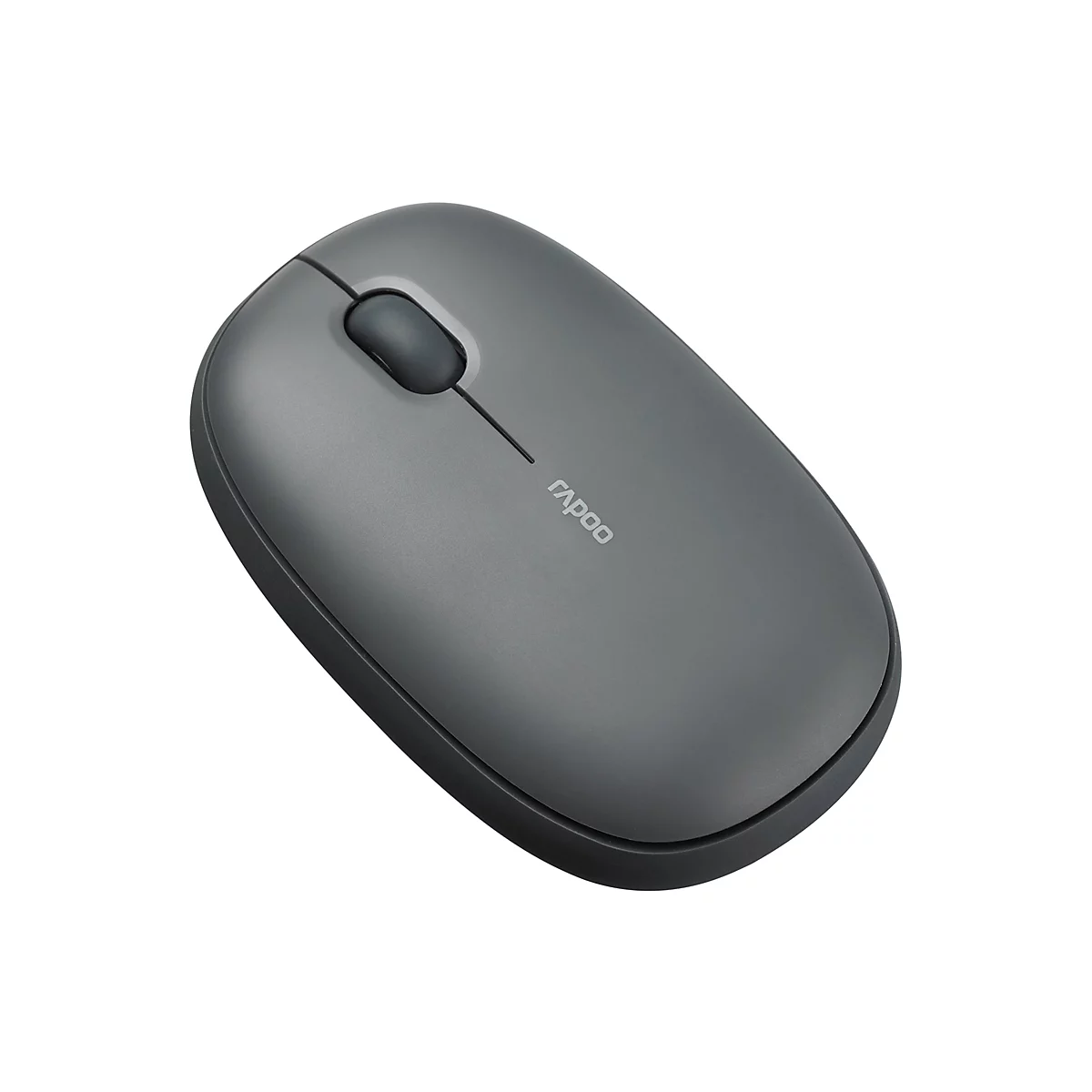 Rapoo M660 Silent - Maus - optisch - 3 Tasten - kabellos - Bluetooth 3.0, Bluetooth 4.0, Bluetooth 5.0, 2.4 GHz