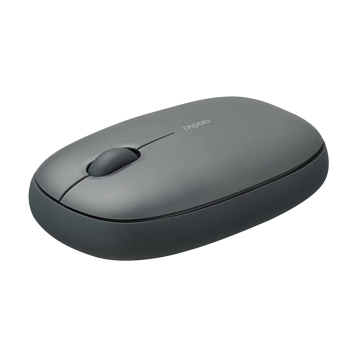 Rapoo M660 Silent - Maus - optisch - 3 Tasten - kabellos - Bluetooth 3.0, Bluetooth 4.0, Bluetooth 5.0, 2.4 GHz