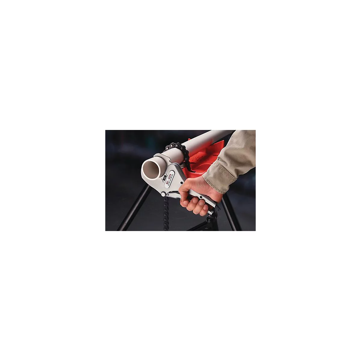 Ratschenkunststoffschere RC-2375 3-63mm PP/PE/PB/CPVC/PVC,Verbund