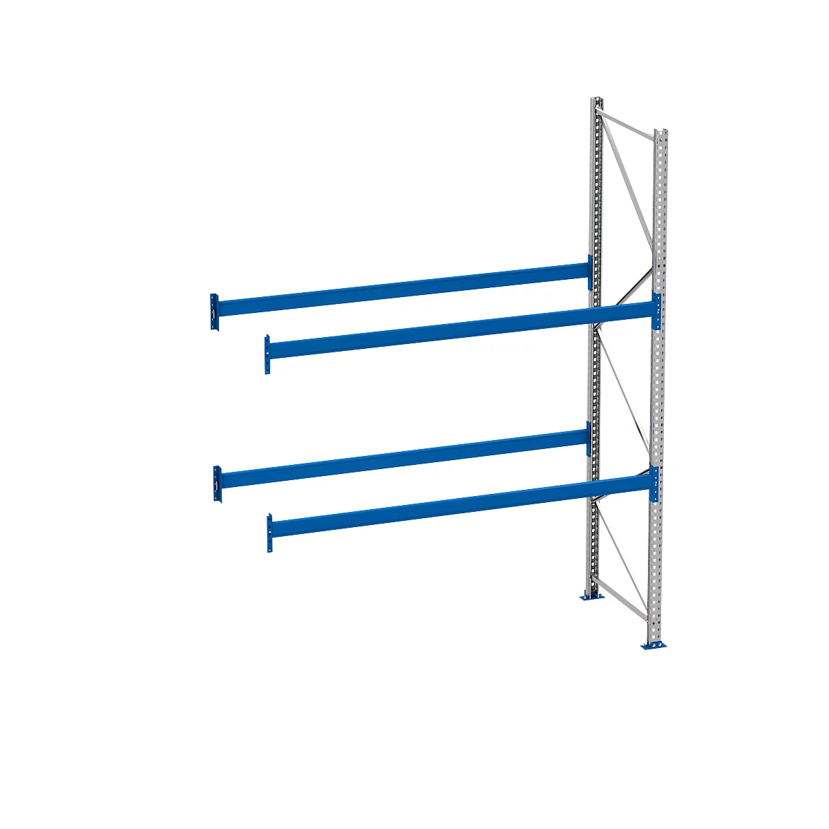 Rayonnage à palettes PR 600, module d'extension, H 3600 mm, max. 800 kg, 2 traverses