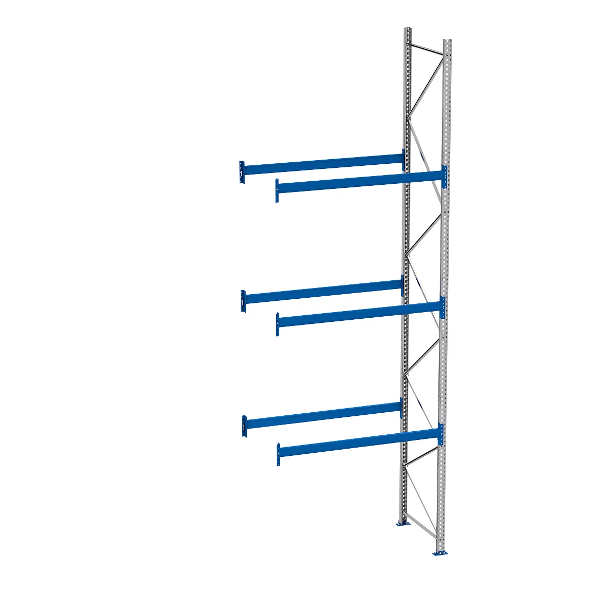Rayonnage à palettes PR 600, module d'extension, H 5800 mm, max. 1000 kg, 3 traverses