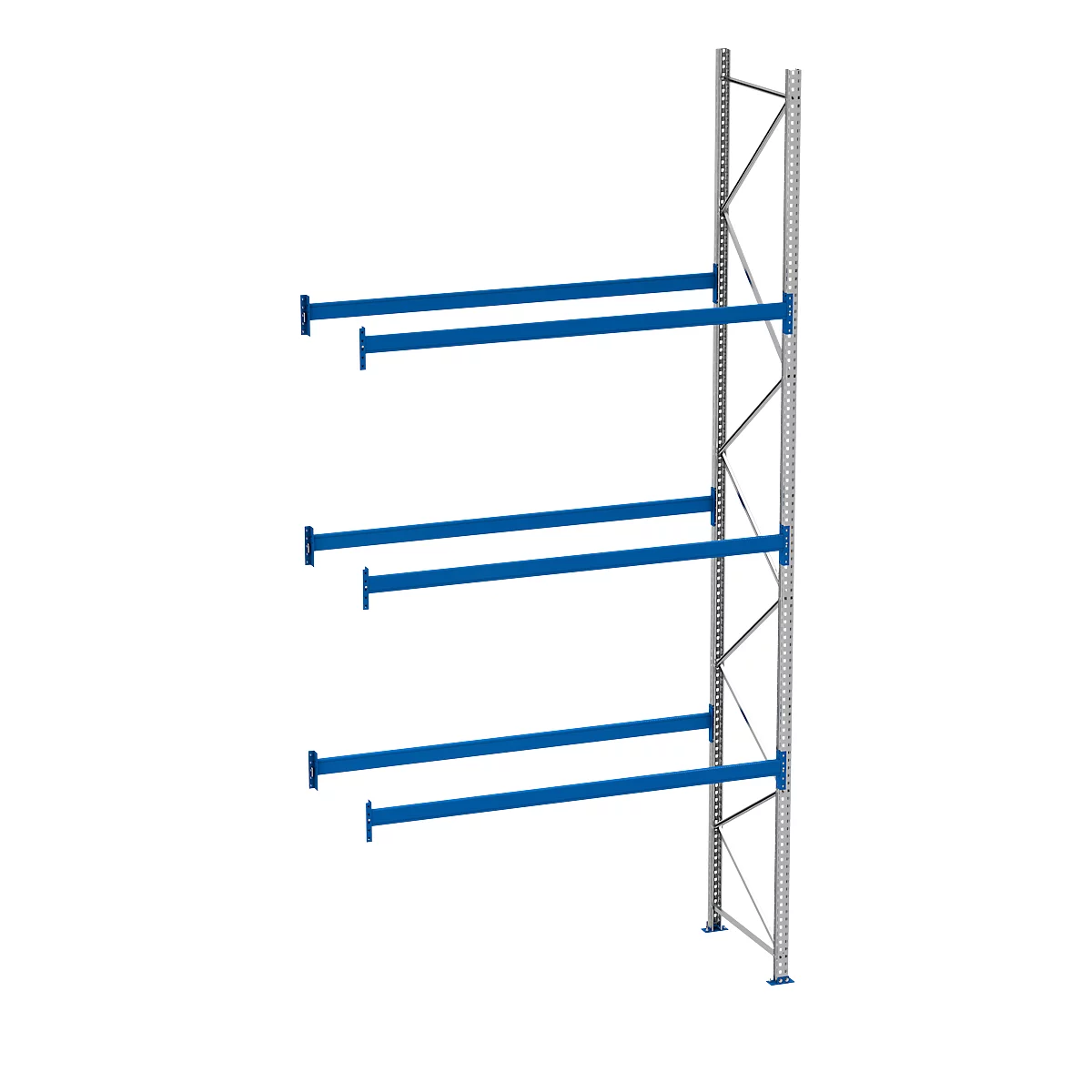 Rayonnage à palettes PR 600, module d'extension, H 5800 mm, max. 800 kg, 3 traverses