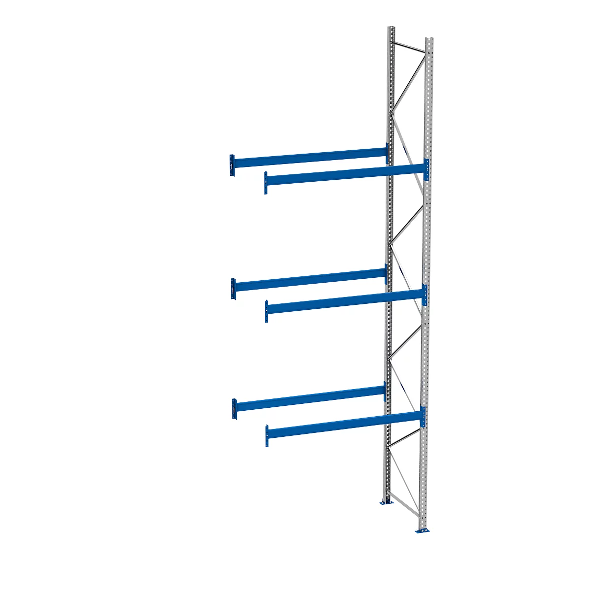 Rayonnage à palettes PR 600, module d'extension, H 5800 mm, max. 800 kg, 3 traverses