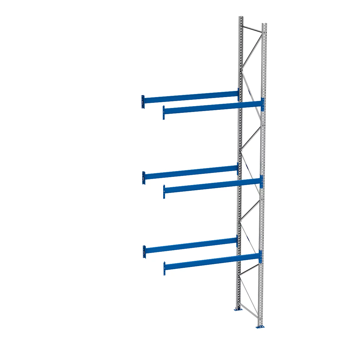 Rayonnage à palettes PR 600, module d'extension, H 5800 mm, max. 800 kg, 3 traverses