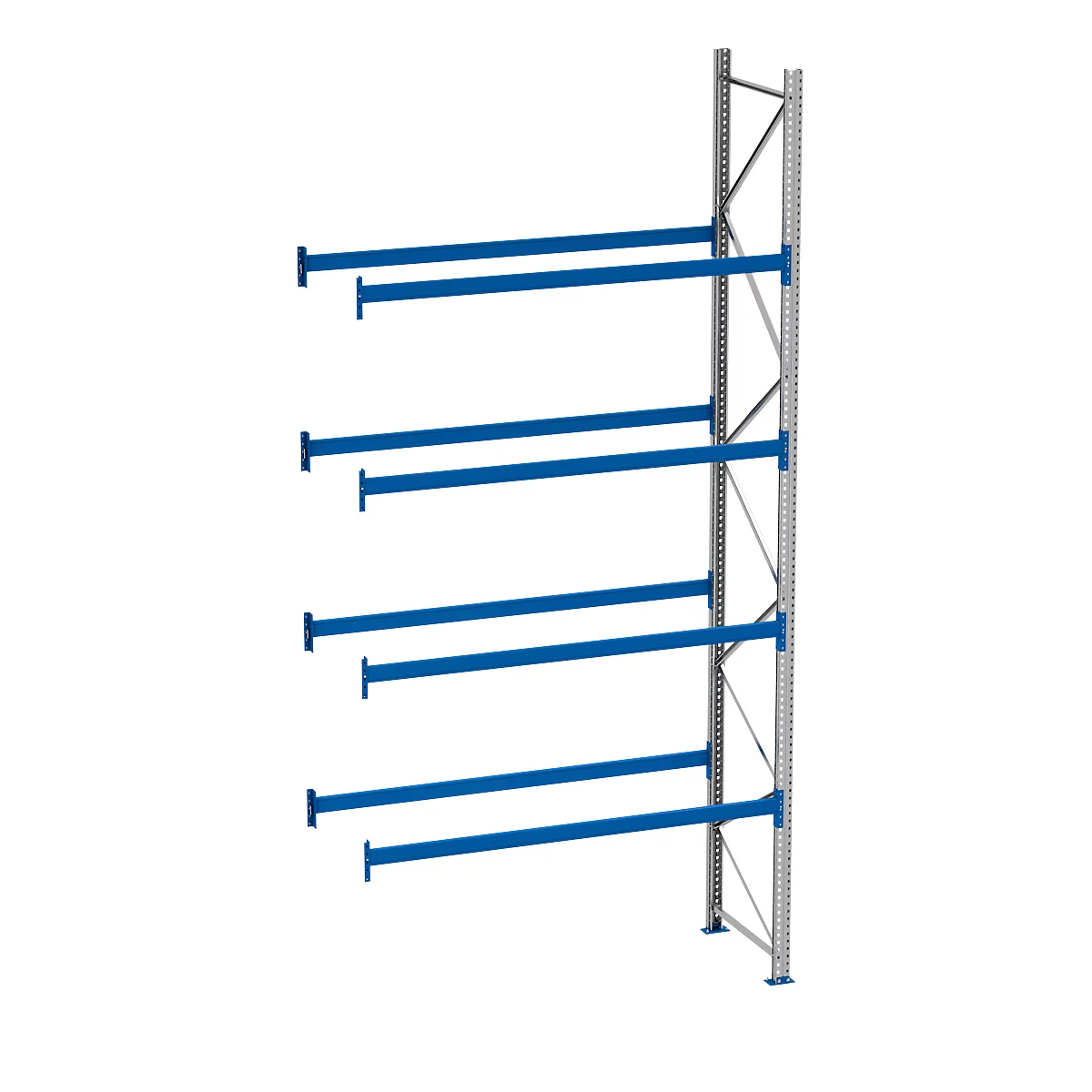 Rayonnage à palettes PR 600, module d'extension, H 5800 mm, max. 800 kg, 4 traverses