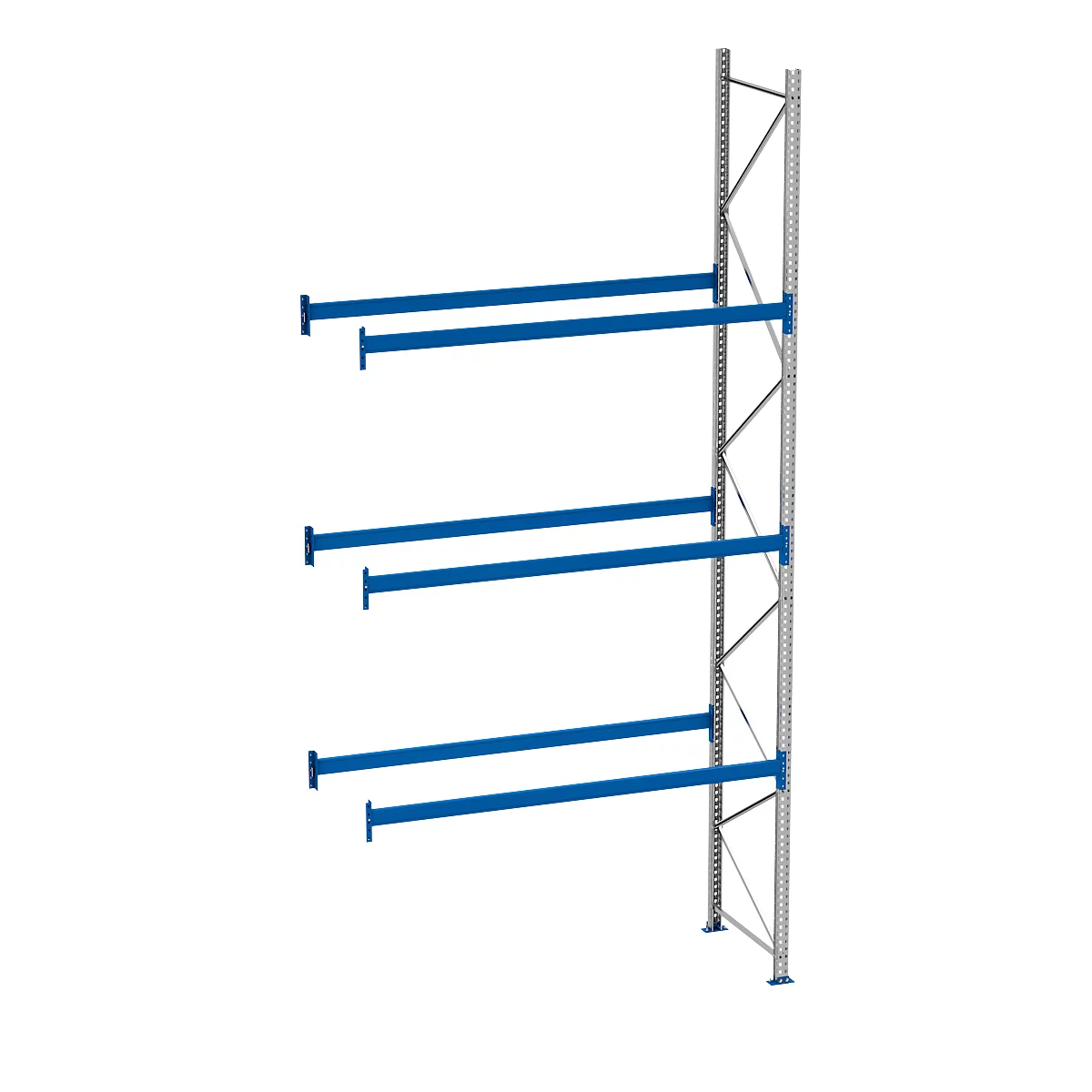 Rayonnage à palettes PR 600, module d'extension, H 5800 mm, max. 800 kg, 4 traverses