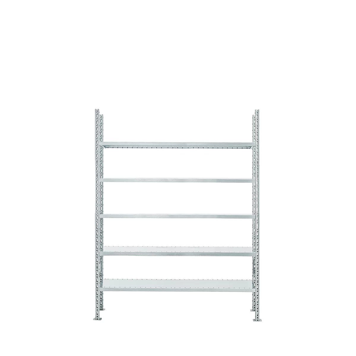 Rayonnage d’extension modulaire R 3000, 5 tablettes, laqué, P 400 mm
