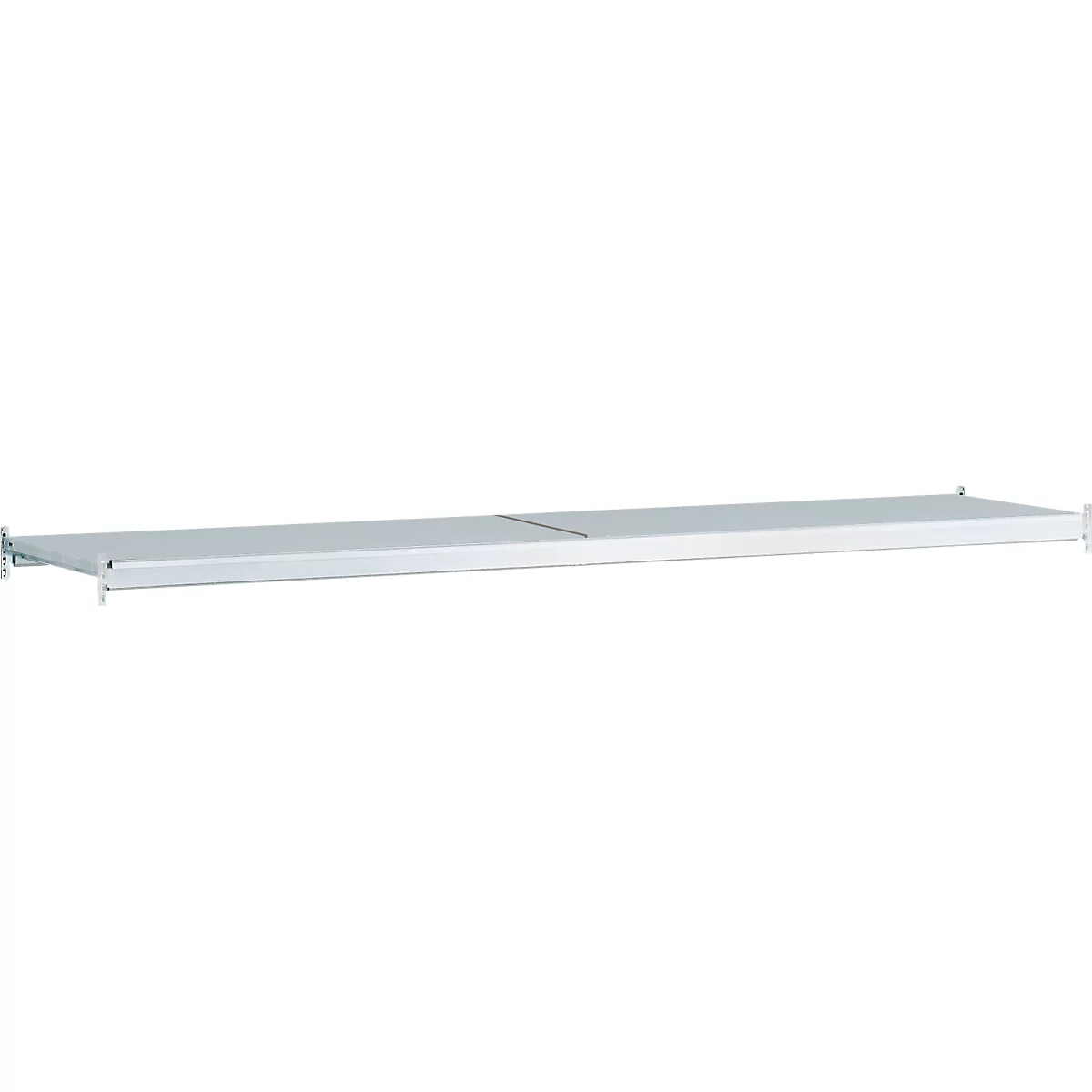 Rayonnage en acier pour rayonnage longue portée WS 2000, galvanisé, l. 1500 x P 400 mm