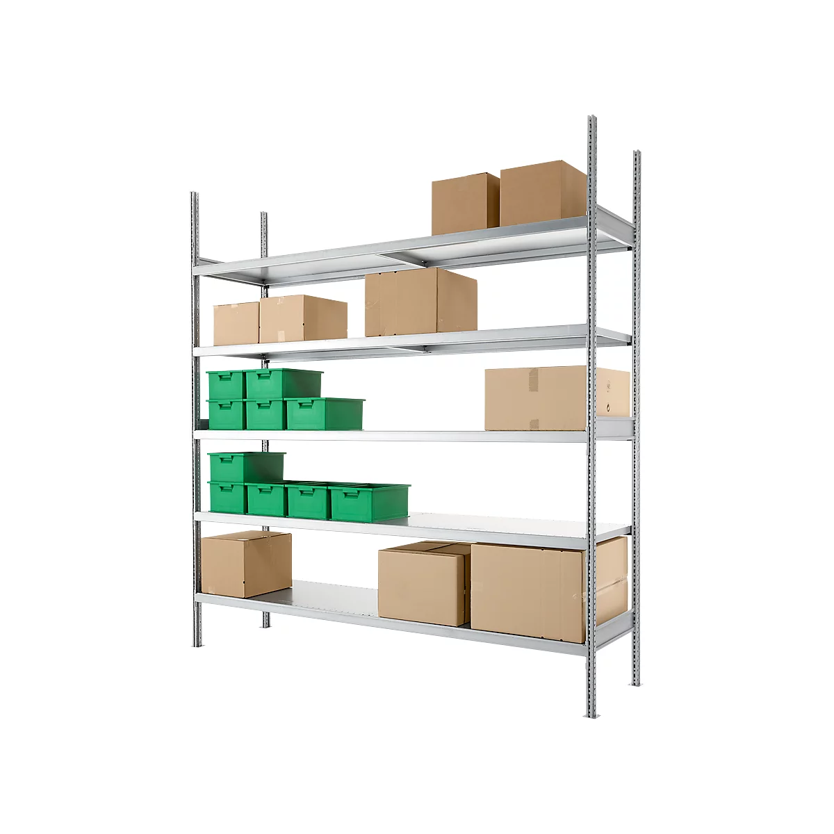 Rayonnage longue portée WR 3000, module de base, largeur 2282 mm, profondeur 800 mm