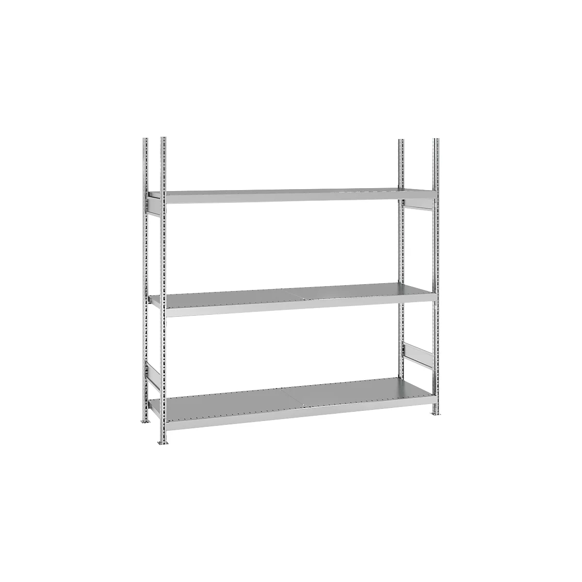 Rayonnage longue portée WR 3000, module de base, profondeur 400 à 800 mm au choix, hauteur 2278 mm