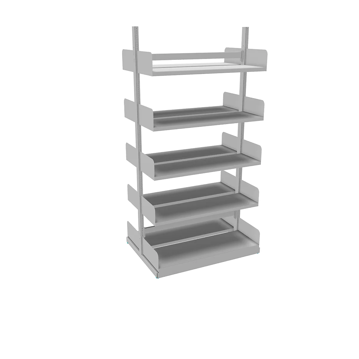 Rayonnage ouvert Variabo, module d'extension, utilisable des deux côtés, profondeur de compartiment 300 mm, 1000 x 2000 mm
