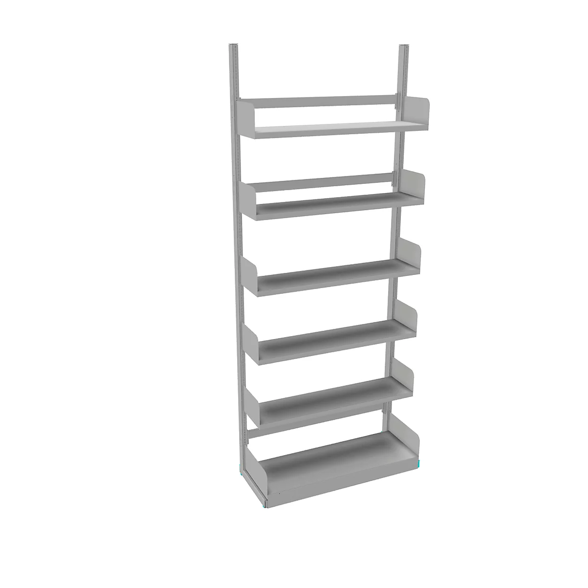 Rayonnage ouvert Variabo, module de base, unilatéral, profondeur de l'étagère 250 mm, 1000 x 2500 mm